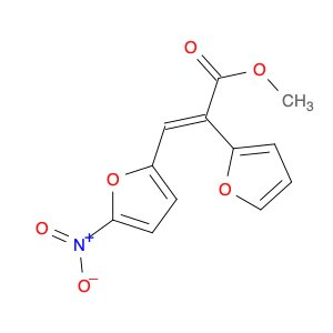 2-Furanacetic acid, α-[(5-nitro-2-furanyl)methylene]-, methyl ester, (E)- (9CI)