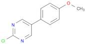 Pyrimidine, 2-chloro-5-(4-methoxyphenyl)-