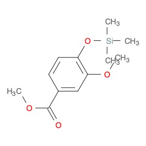 Benzoic acid, 3-methoxy-4-[(trimethylsilyl)oxy]-, methyl ester
