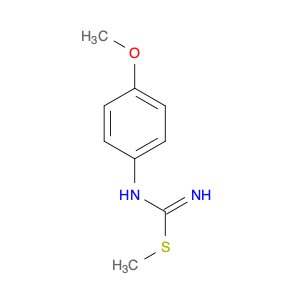 Carbamimidothioic acid, (4-methoxyphenyl)-, methyl ester (9CI)