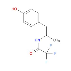 Acetamide, 2,2,2-trifluoro-N-[2-(4-hydroxyphenyl)-1-methylethyl]-