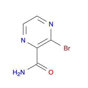 2-Pyrazinecarboxamide, 3-bromo-