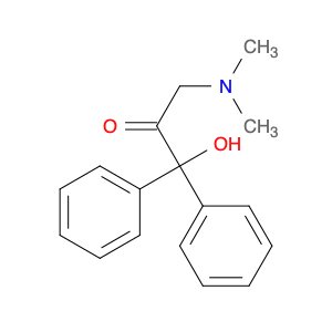 2-Propanone, 3-(dimethylamino)-1-hydroxy-1,1-diphenyl-