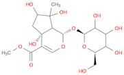 Cyclopenta[c]pyran-4-carboxylic acid, 1-(β-D-glucopyranosyloxy)-1,4a,5,6,7,7a-hexahydro-4a,6,7-tri…