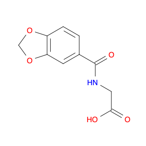 Glycine, N-(1,3-benzodioxol-5-ylcarbonyl)-