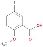 Benzoic acid, 5-iodo-2-methoxy-