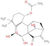 Kaur-16-en-15-one, 1-(acetyloxy)-7,20-epoxy-6,7,14-trihydroxy-, (1α,6β,7α,14R)-