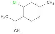 Cyclohexane, 2-chloro-4-methyl-1-(1-methylethyl)-