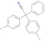 Benzeneacetonitrile, 4-fluoro-α-(4-fluorophenyl)-α-phenyl-