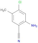 Benzonitrile, 2-amino-4-chloro-5-methyl-