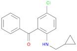 Methanone, [5-chloro-2-[(cyclopropylmethyl)amino]phenyl]phenyl-