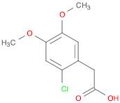 Benzeneacetic acid, 2-chloro-4,5-dimethoxy-