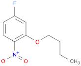 Benzene, 2-butoxy-4-fluoro-1-nitro-