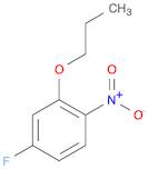 Benzene, 4-fluoro-1-nitro-2-propoxy-