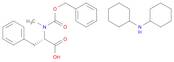 L-Phenylalanine, N-methyl-N-[(phenylmethoxy)carbonyl]-, compd. with N-cyclohexylcyclohexanamine (1…