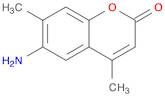 2H-1-Benzopyran-2-one, 6-amino-4,7-dimethyl-