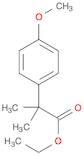 Benzeneacetic acid, 4-methoxy-α,α-dimethyl-, ethyl ester