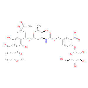 5,12-Naphthacenedione, 8-acetyl-7,8,9,10-tetrahydro-6,8,11-trihydroxy-1-methoxy-10-[[2,3,6-tride...