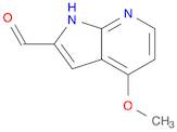 1H-Pyrrolo[2,3-b]pyridine-2-carboxaldehyde, 4-methoxy-