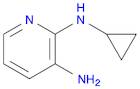 2,3-Pyridinediamine, N2-cyclopropyl-