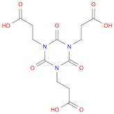 1,3,5-Triazine-1,3,5(2H,4H,6H)-tripropanoic acid, 2,4,6-trioxo-