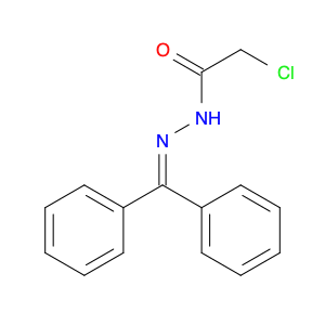 Acetic acid, 2-chloro-, 2-(diphenylmethylene)hydrazide