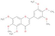 4H-1-Benzopyran-4-one, 5,6,7-trimethoxy-2-(3,4,5-trimethoxyphenyl)-