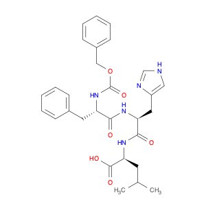 L-Leucine, N-[(phenylmethoxy)carbonyl]-L-phenylalanyl-L-histidyl-