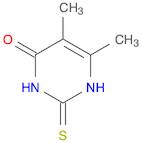 4(1H)-Pyrimidinone, 2,3-dihydro-5,6-dimethyl-2-thioxo-