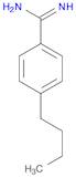 Benzenecarboximidamide, 4-butyl-