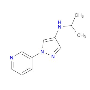 1H-Pyrazol-4-amine, N-(1-methylethyl)-1-(3-pyridinyl)-