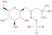 β-D-Glucopyranose, 1-thio-, 1-[3-hydroxy-3-methyl-N-(sulfooxy)butanimidate]