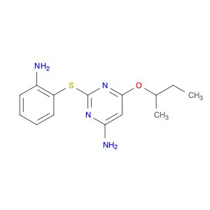 2-((2-Aminophenyl)thio)-6-(sec-butoxy)pyrimidin-4-amine