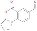 Benzaldehyde, 3-nitro-4-(1-pyrrolidinyl)-