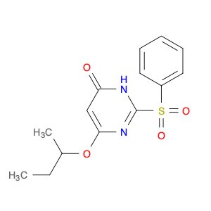 6-(sec-Butoxy)-2-(phenylsulfonyl)pyrimidin-4(3H)-one