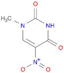 2,4(1H,3H)-Pyrimidinedione, 1-methyl-5-nitro-