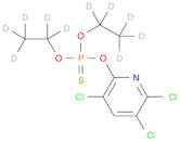 Phosphorothioic acid, O,O-di(ethyl-d5) O-(3,5,6-trichloro-2-pyridinyl) ester (9CI)