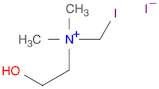 Ethanaminium, 2-hydroxy-N-(iodomethyl)-N,N-dimethyl-, iodide (1:1)