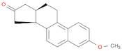 14β-Gona-1,3,5,7,9-pentaen-16-one, 3-methoxy- (8CI)