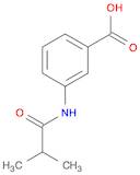 Benzoic acid, 3-[(2-methyl-1-oxopropyl)amino]-