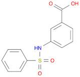 Benzoic acid, 3-[(phenylsulfonyl)amino]-