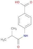 Benzoic acid, 4-[(2-methyl-1-oxopropyl)amino]-