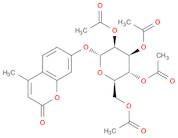 2H-1-Benzopyran-2-one, 4-methyl-7-[(2,3,4,6-tetra-O-acetyl-α-D-mannopyranosyl)oxy]-