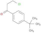 1-Propanone, 3-chloro-1-[4-(1,1-dimethylethyl)phenyl]-