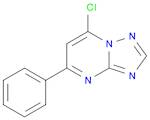 [1,2,4]Triazolo[1,5-a]pyrimidine, 7-chloro-5-phenyl-