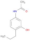 Acetamide, N-(3-hydroxy-4-propylphenyl)-