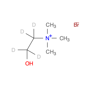 Ethan-1,1,2,2-d4-aminium, 2-hydroxy-N,N,N-trimethyl-, bromide (9CI)