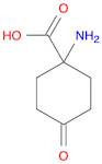 Cyclohexanecarboxylic acid, 1-amino-4-oxo-