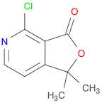 Furo[3,4-c]pyridin-3(1H)-one, 4-chloro-1,1-dimethyl-