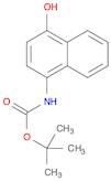 Carbamic acid, N-(4-hydroxy-1-naphthalenyl)-, 1,1-dimethylethyl ester